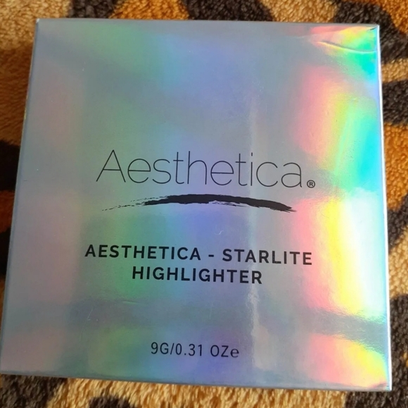 AESTHETICA STARLITE HIGHLIGHTER color: cosmos (Sparkling Rose Gold 9G / 0.31 oz - Picture 3 of 5
